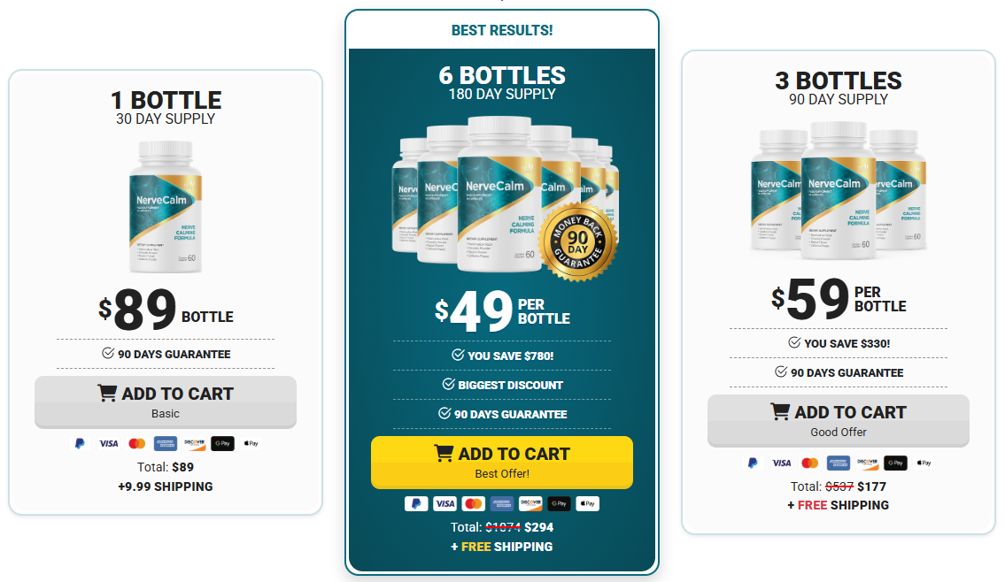 Exclusive Nerve Calm Offer